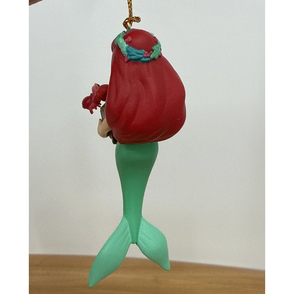 Disney Christmas Magic 102 Little Mermaid Ariel Ornament Collectible In Box Used